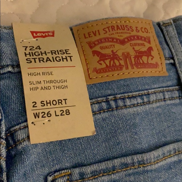 724 High rise straight Levi’s Jeans - Picture 4 of 4